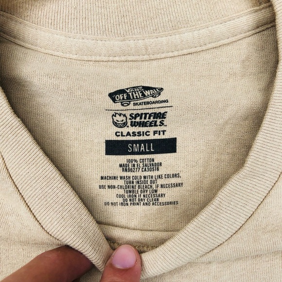 Spitfire Skater Vintage Y2K Large Graphic T-Shirt - Picture 4 of 4